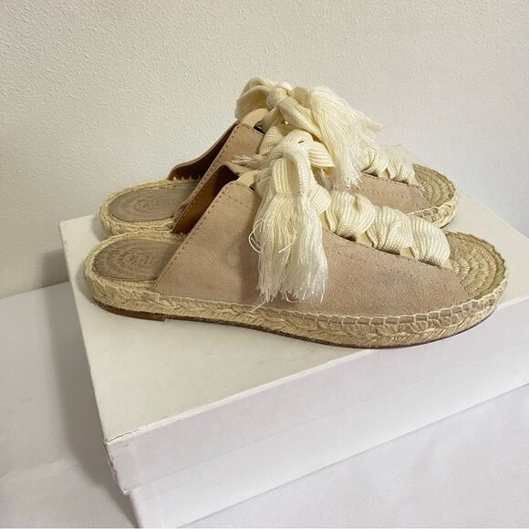 CHLOE Harper Suede Espadrille Sandals